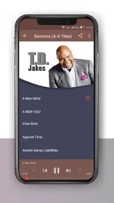 T.D. Jakes Motivation - Sermon android App screenshot 0