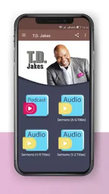 T.D. Jakes Motivation - Sermon android App screenshot 2